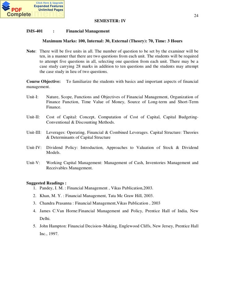 Finance Basics Pdf